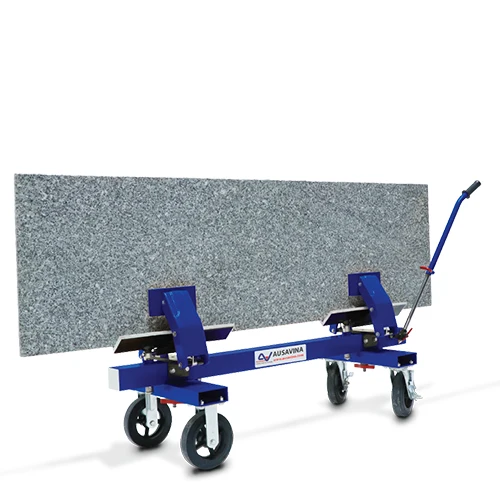 Self-Locking Trolley Easy Transporting Slabs of Material Within Warehouse Factory Super Durable and Effective