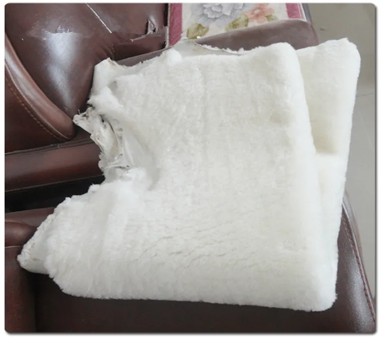 100% Real Shearling Sheepskin Lining/ Shearing Sheep Skin Rugs