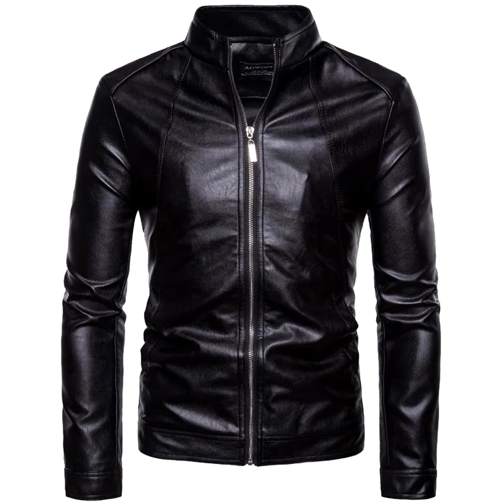 Lame Skin With Extra Shine PU Leather Fashion Jacket
