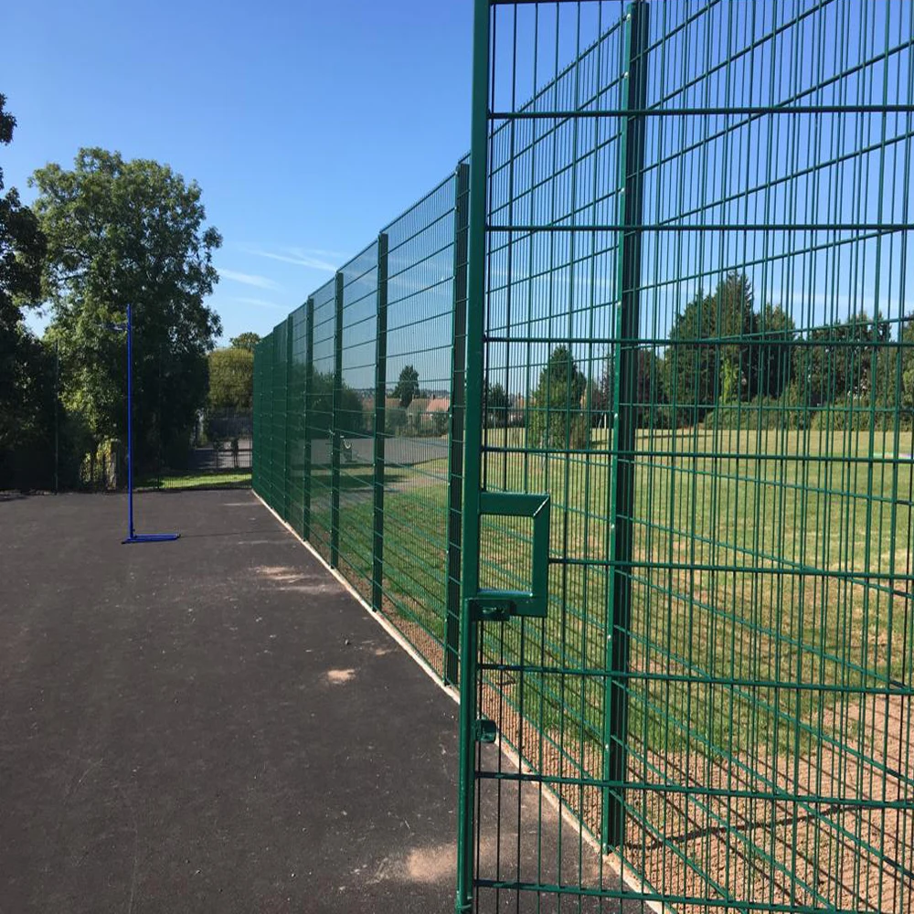 High Quality 868 galvanized powder coated  Double Loop Welded Wire Mesh Fence