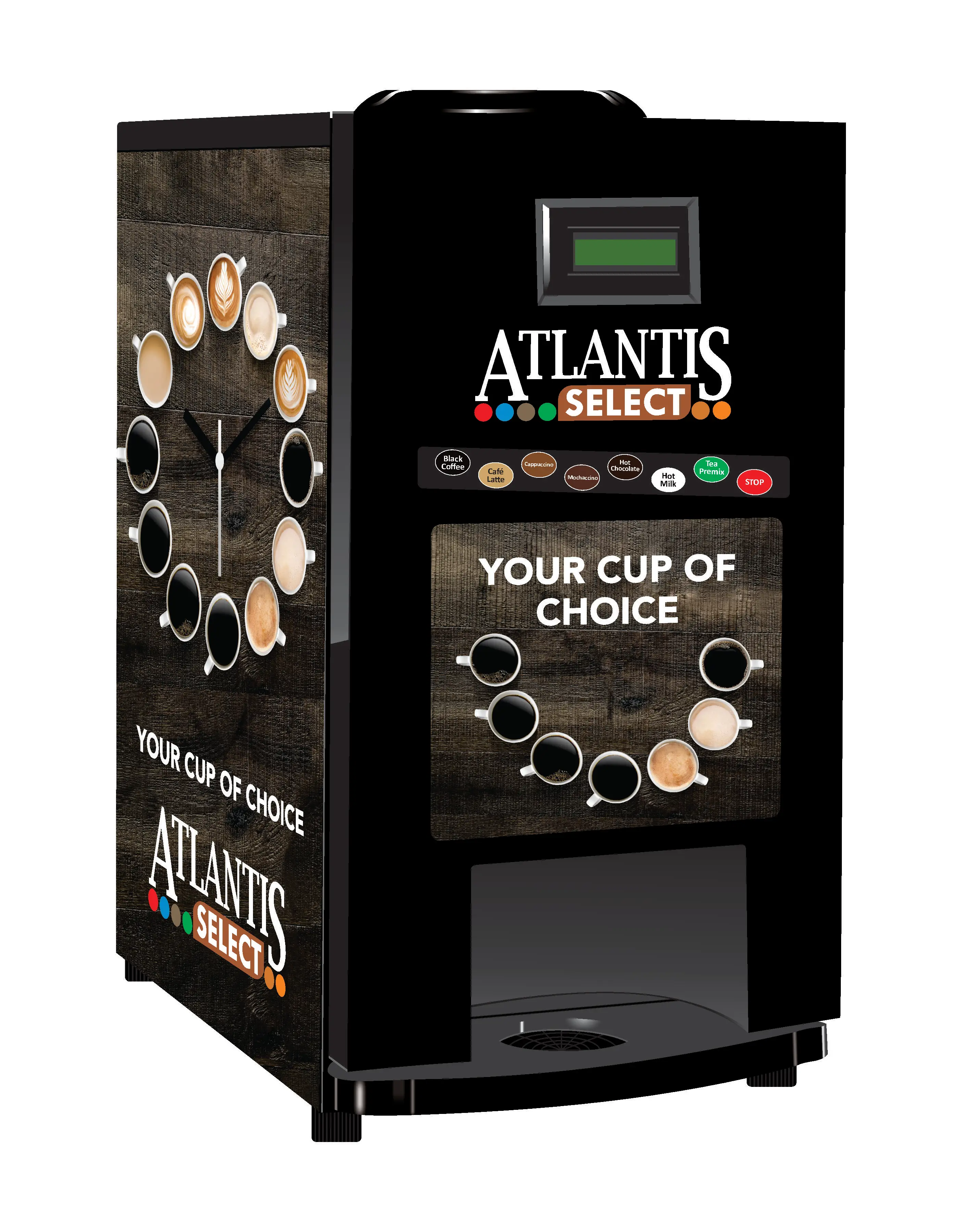 
 Ведущий экспортер из 7 вариантов напитков, торговый автомат для горячих напитков  