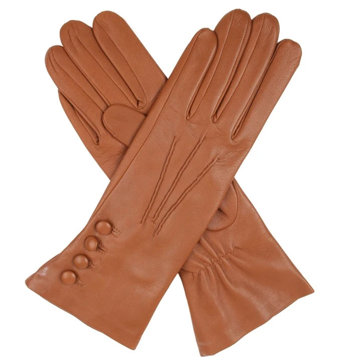 Gloves for men New Winter Series Leather made Gloves Touch Screen Function Lined With Plush Fleece Fabric