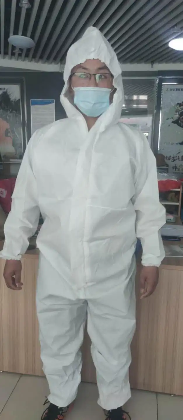 Зеленая/синяя/белая мягкая Хирургическая Одежда для больницы, одноразовый нетканый Халат