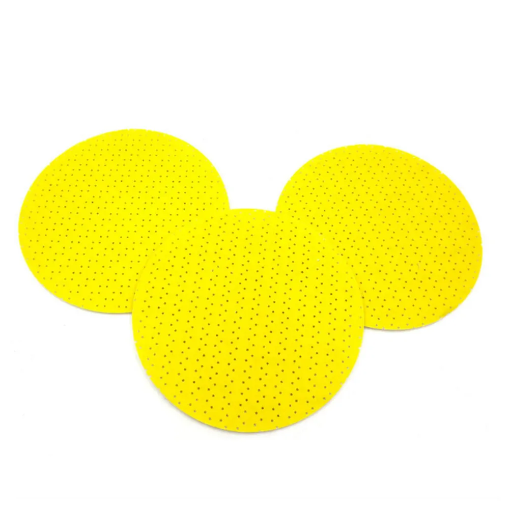 Premium Konaflex-Golden Yellow 9inch(225mm) Multi-Holes Hook&Loop Sanding Disc