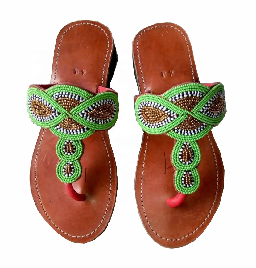 Handmade Ladies Sandals Flats Shoes Women Shoes Elegant and Sexy Custom Summer Light Spring  Anti Logo Outdoor Leather Slippers