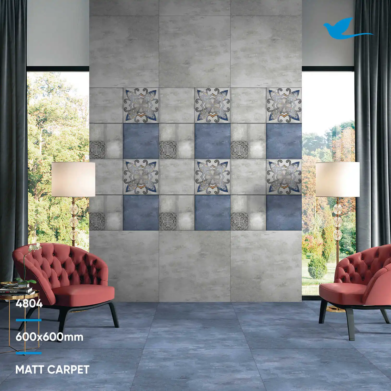 best price new pattern 600x600mm factory best choice matte rustic porcelain ceramic floor tiles in india