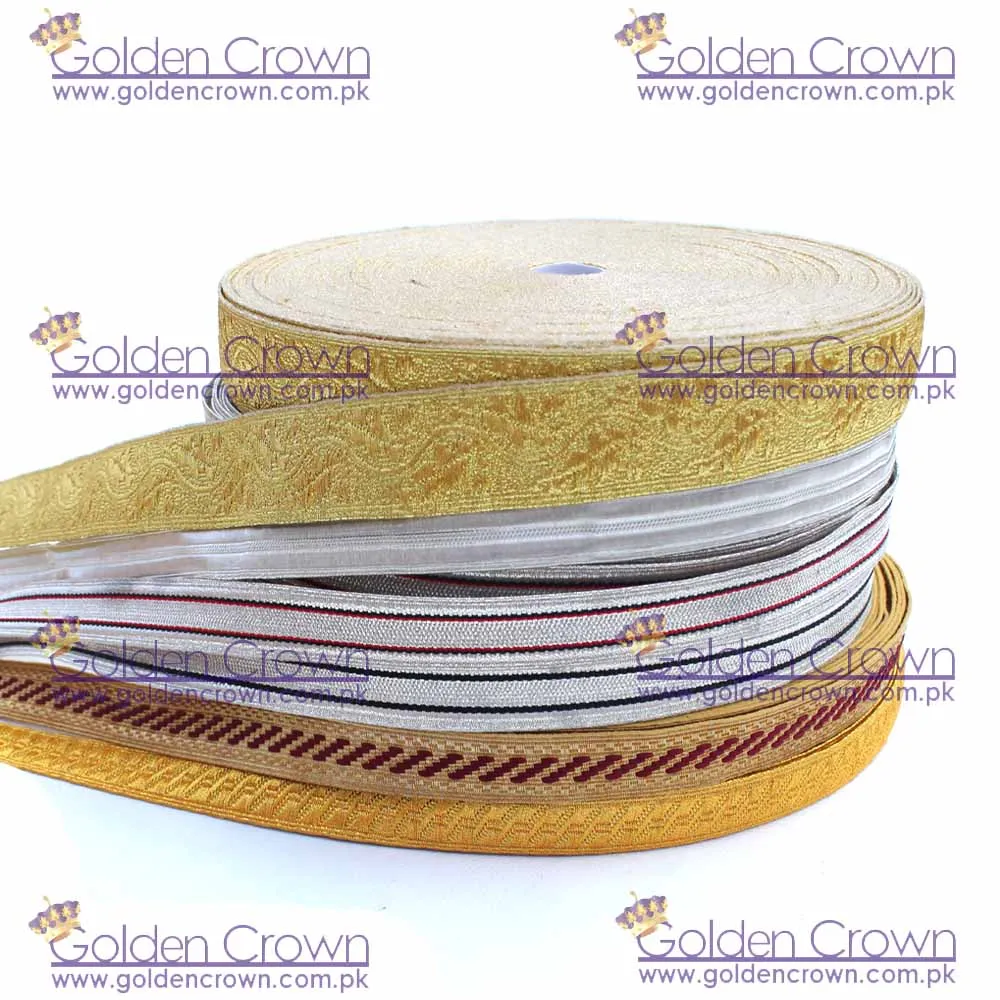 Wholesale Uniform Mylar Braid Trimming | Custom Gold lace bullion wire French braid Supplier
