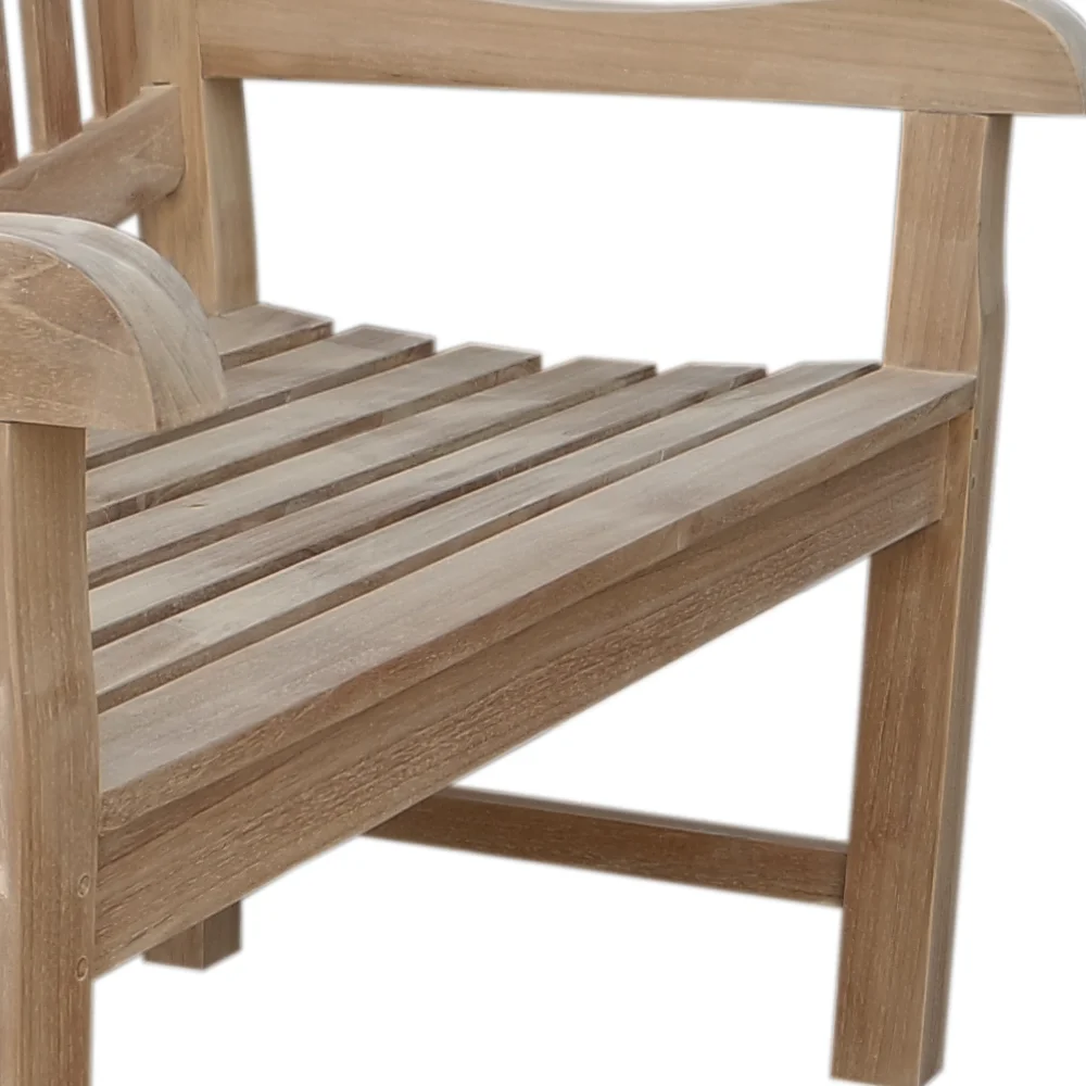Teak Outdoor Furniture - Indonesia furniture of Garden Teak Oval Bench.