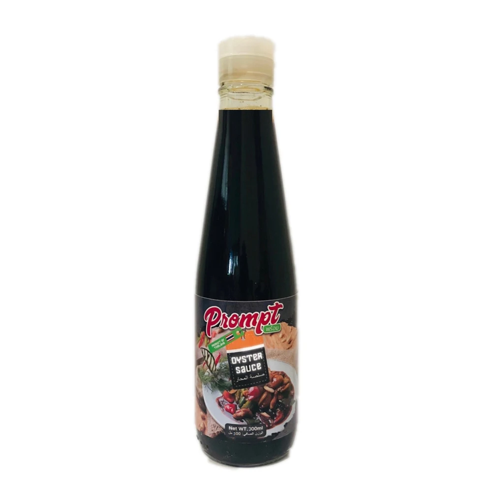 GMP HACCP certified Oyster Sauce 300ml Bottle Seasoning Sauce export from Thailand