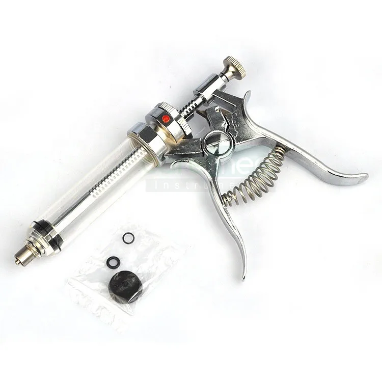 Professional Continuous Injection Pistol Syringe Gun Semiautomatic Veterinary Syringe Gun | Caremed Instruments