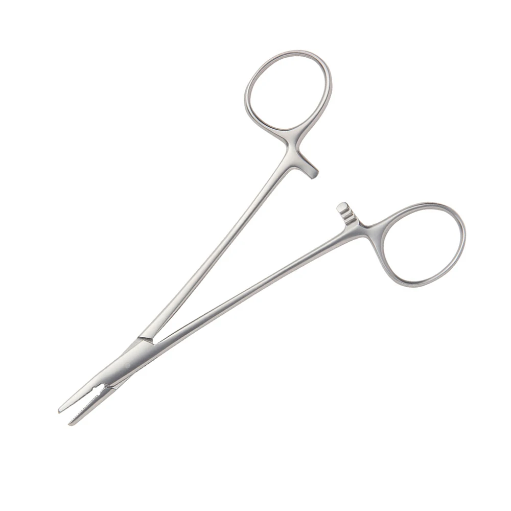 Высококачественный закругленный Пинцет для тканей Wangensteen зубчатый 23 см хирургический инструмент