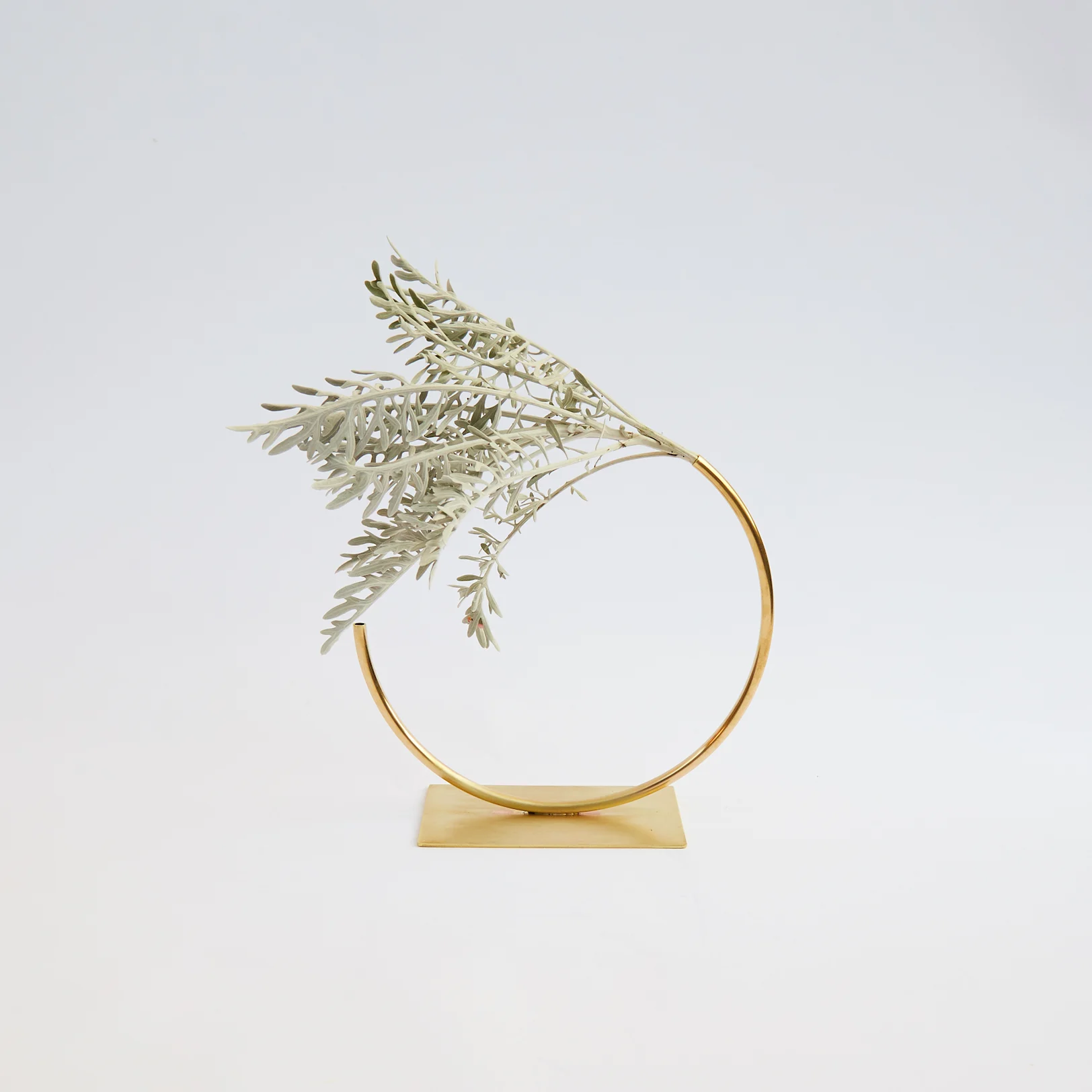 Unique Tall U Shape Gold Bud Flower Vase in Iron Brass Plating 6 Bud Tableware Bud Vase For Home Hotel Christmas Decor Wholesale