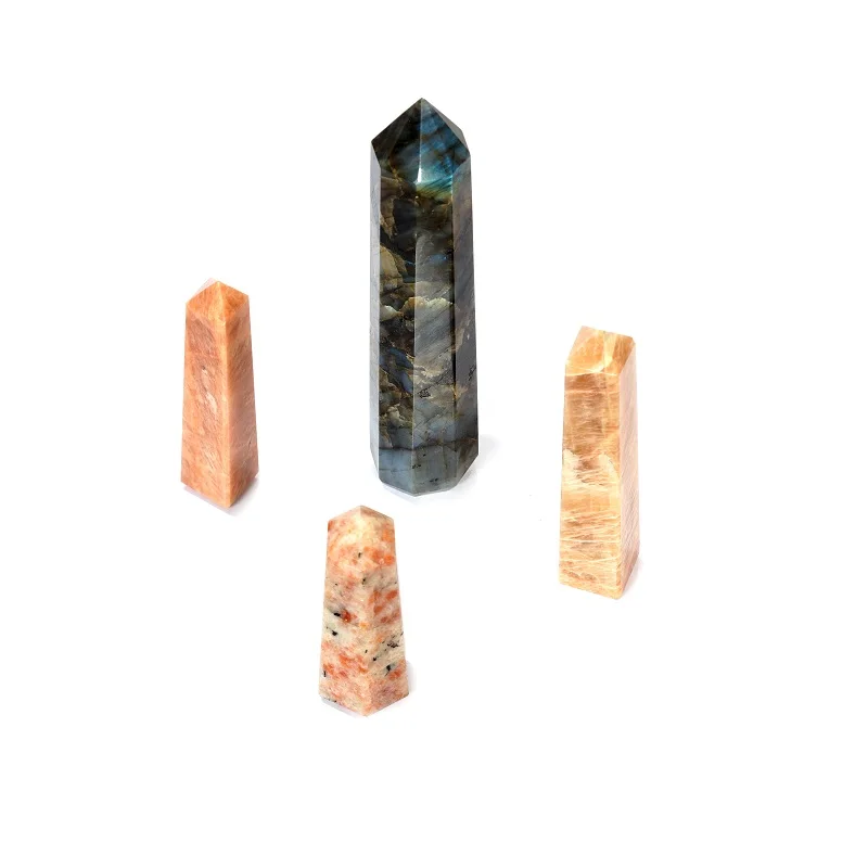 Оптовая продажа, Кристальные массажные лечебные палочки, новейшая 100% натуральная исцеляющая башня рейки-чакры/палочка по конкурентоспособной цене