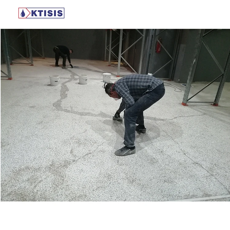 Grey Color Epoxy Patching Sets Used for fixing cracks in industrial floors