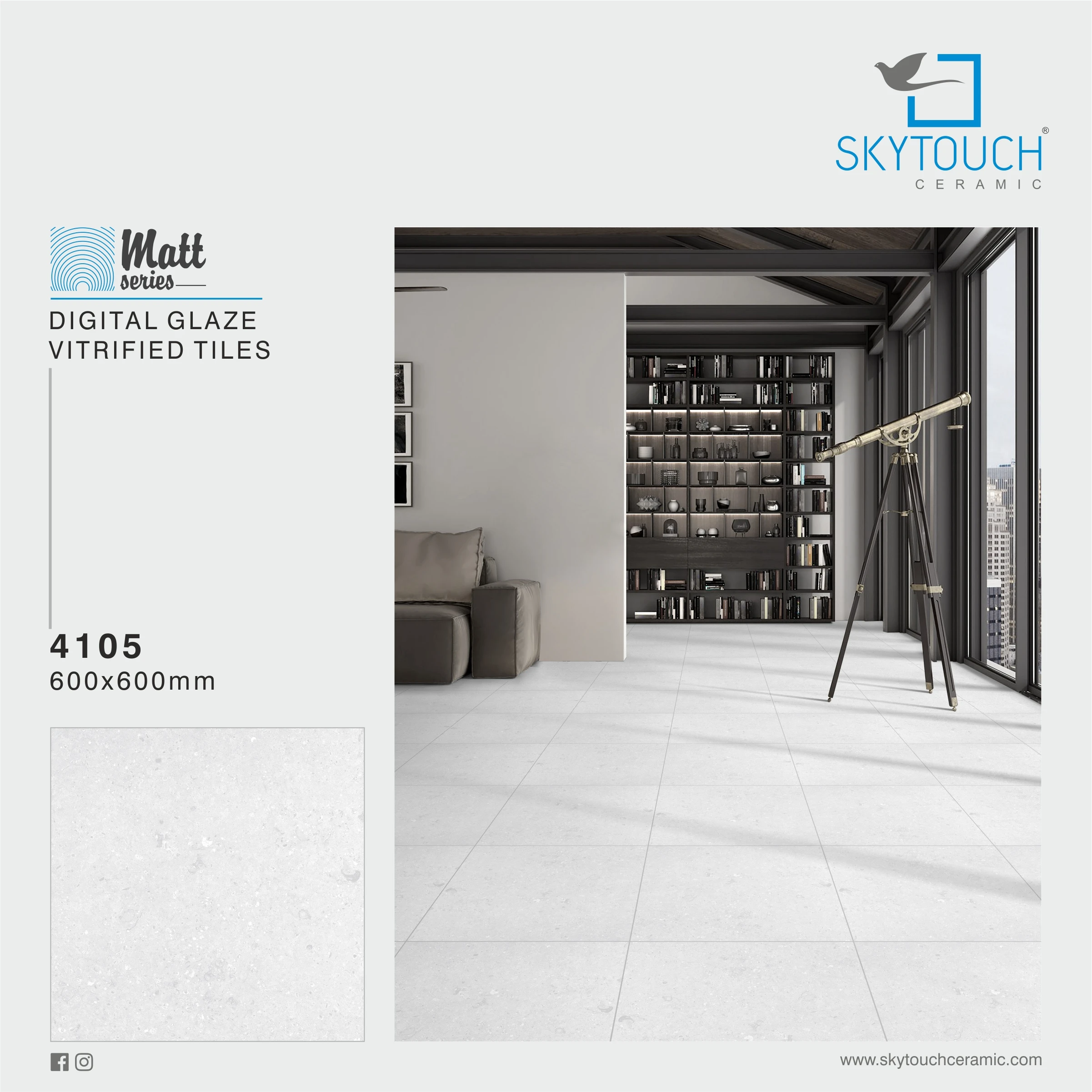 Top Quality  Good Price Light Color Gres Outdoor Porcelain Matt Flooring Tiles Use Porcelain Floor Tiles 600x600 From India from leading exporter