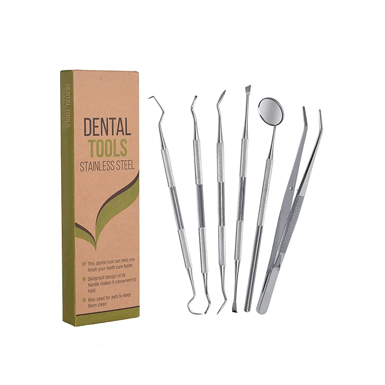 Набор стоматологических инструментов GRACEY CURETTE из 7 периодонтальных курет с полыми ручками