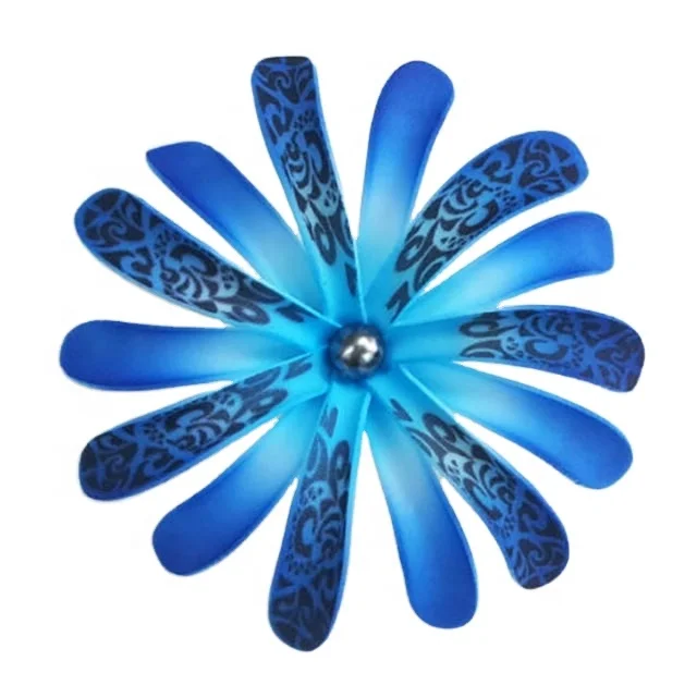 Best seller good quality Handcraft Handmade artificial tahitian foam flower with special tattoo and color pattern