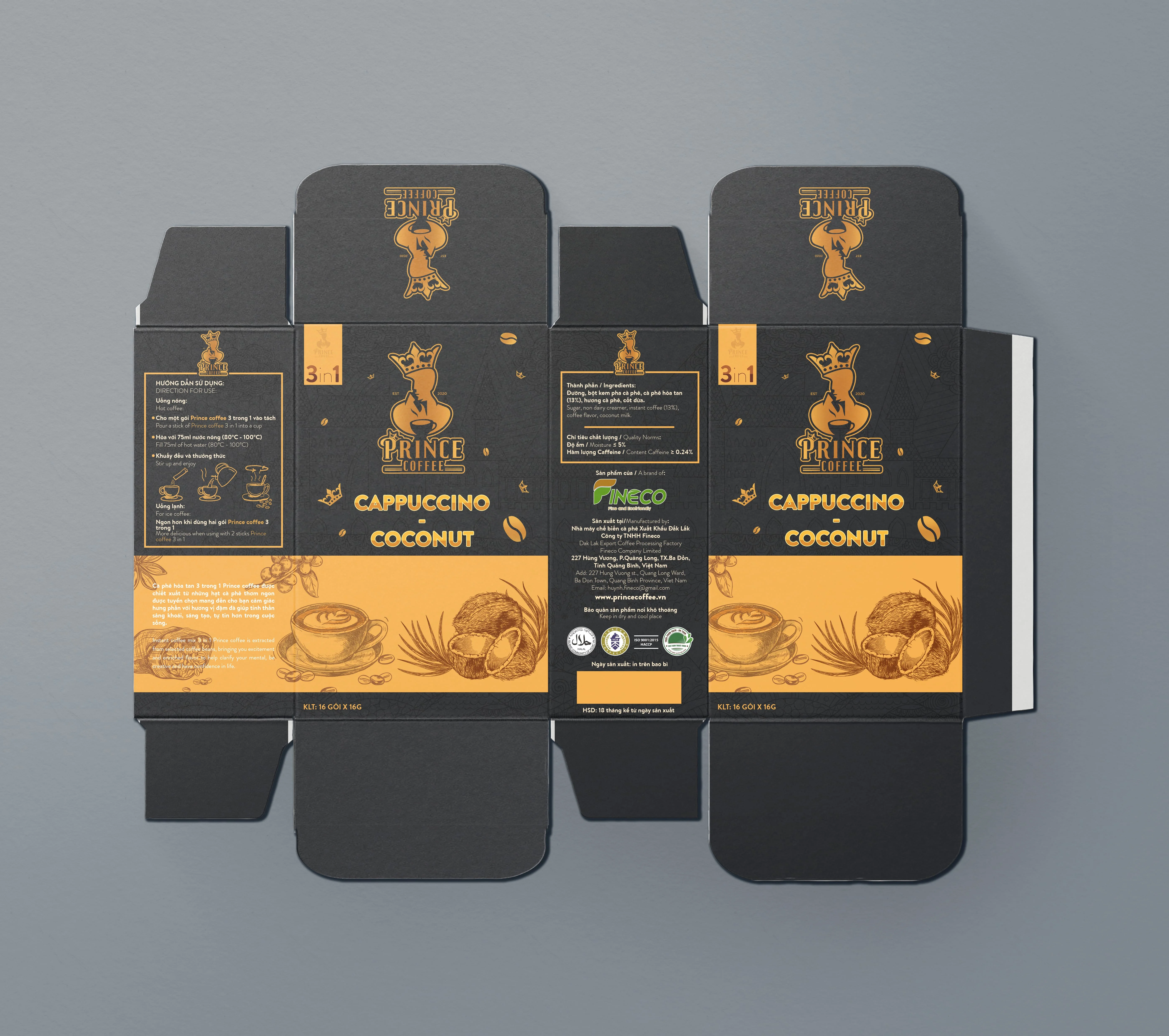  Высококачественный вьетнамский капучино мокко 3 в 1 мгновенный кофе OEM ODM конкурентоспособная цена смесь мгновенного