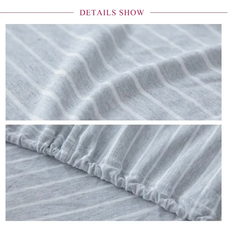 Простыня односпальная 100% хлопок Джерси мягкая простыня оптовая продажа от