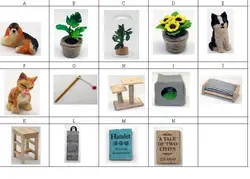 Miniature 2022 Dollhouse 1:12 DIY Pets Furniture Toys