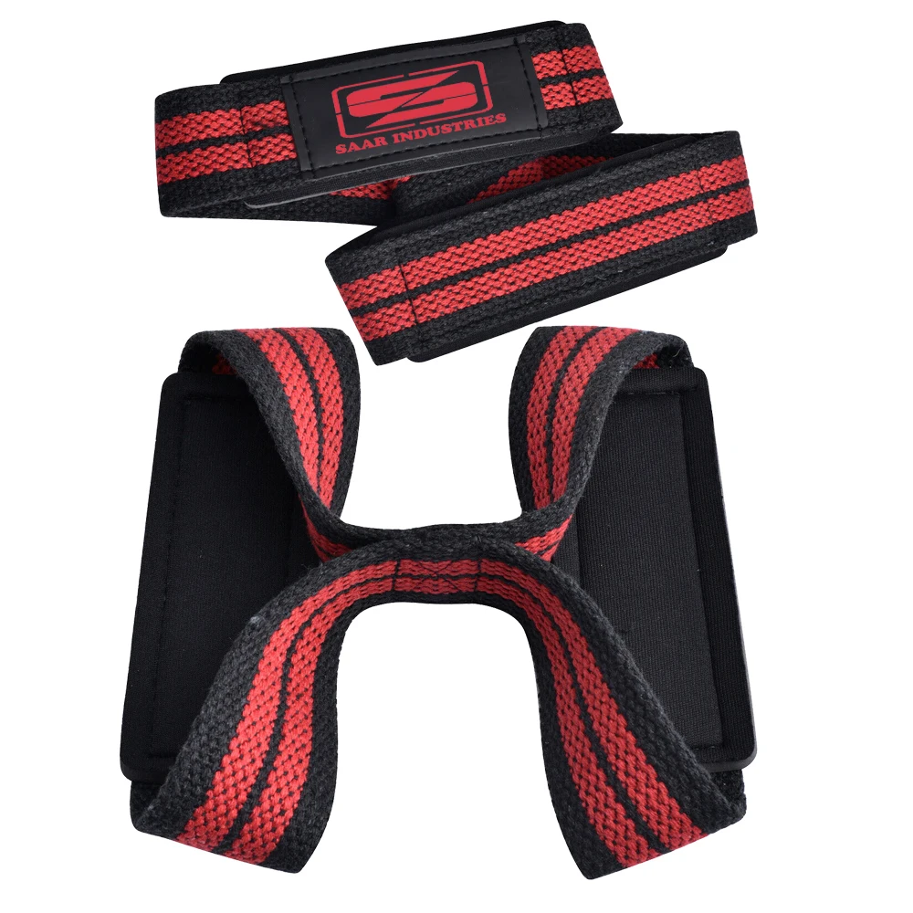 Dead Lift Wrist Support Figure Eight Straps Customize Logo Color & Design Best Selling Figure 8 Straps