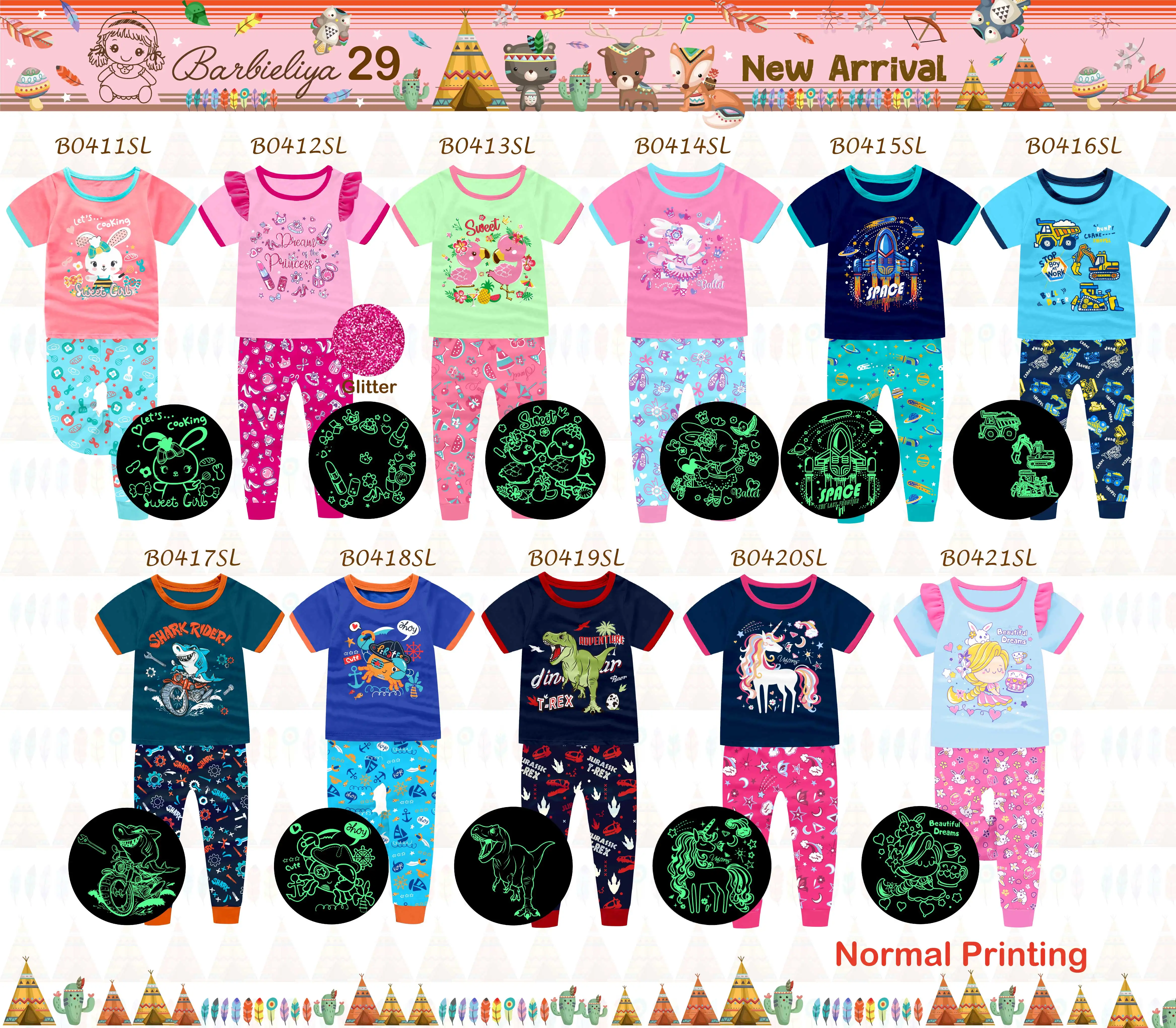
dinosaur boy pajama children cartoon pijamas 100 cotton sleepwear pajamas 