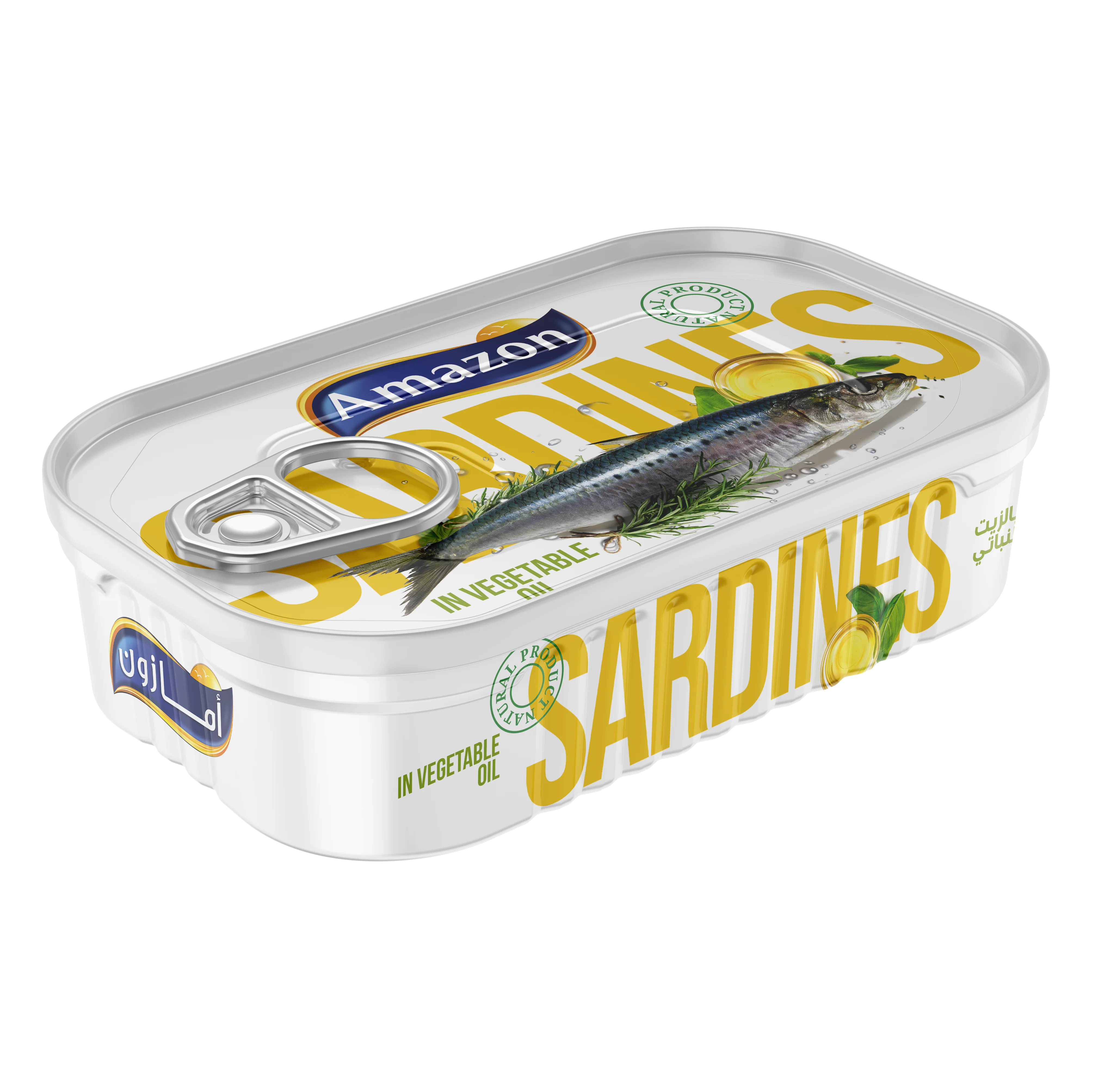 
Amazon Sardines in Veg. oil 