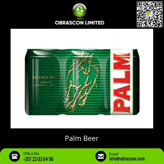 Пастеризированный спиртовой лагер IFS и сертифицированный ISO со светлым цветом 5% пиво ладони по низкой рыночной цене