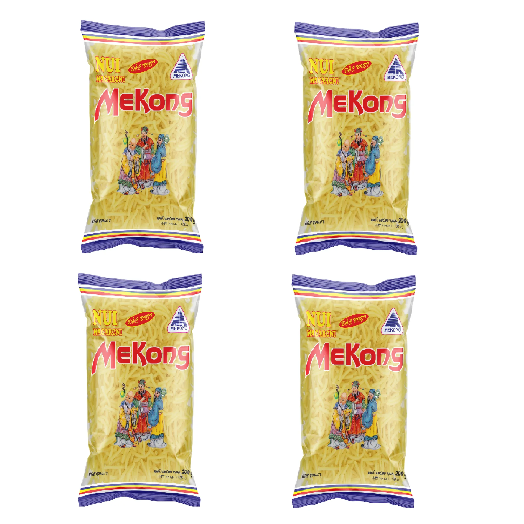 OEM Low-Fat In Vietnam Gluten-Free HACCP Free Sugar-Free Instant Special Shape Yellow Color Rice Macaroni Pasta