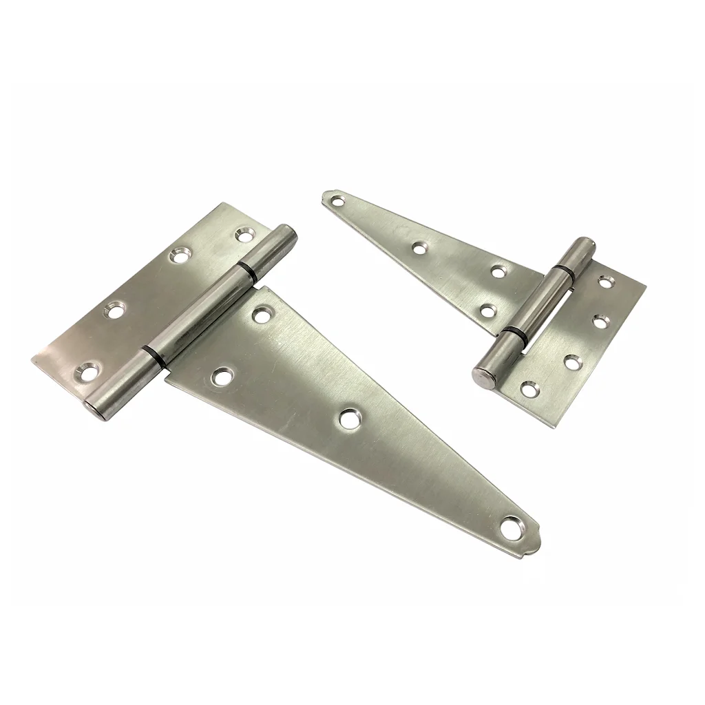 SS304 Stainless Steel T Shaped Hinge for Large Door Garden Wooden Gate