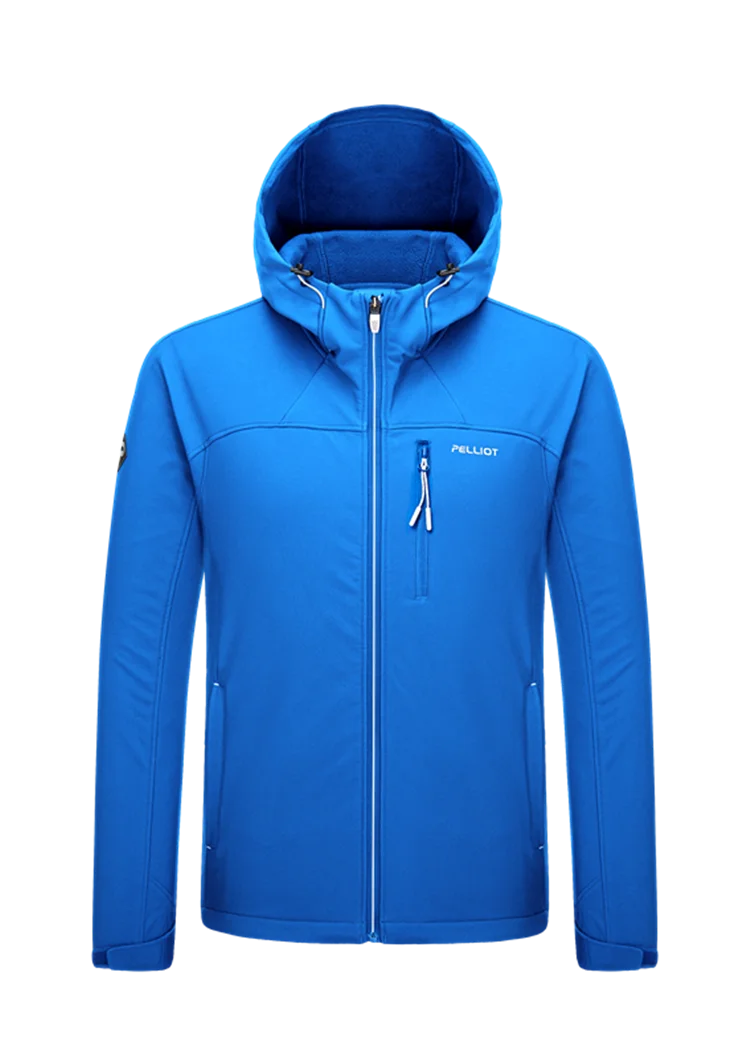 Sportswear Light Men Water Repellent Softshell Jacket Coat Fleece Waterproof Jacket Custom Logo Autumn 100% Polyester Adults