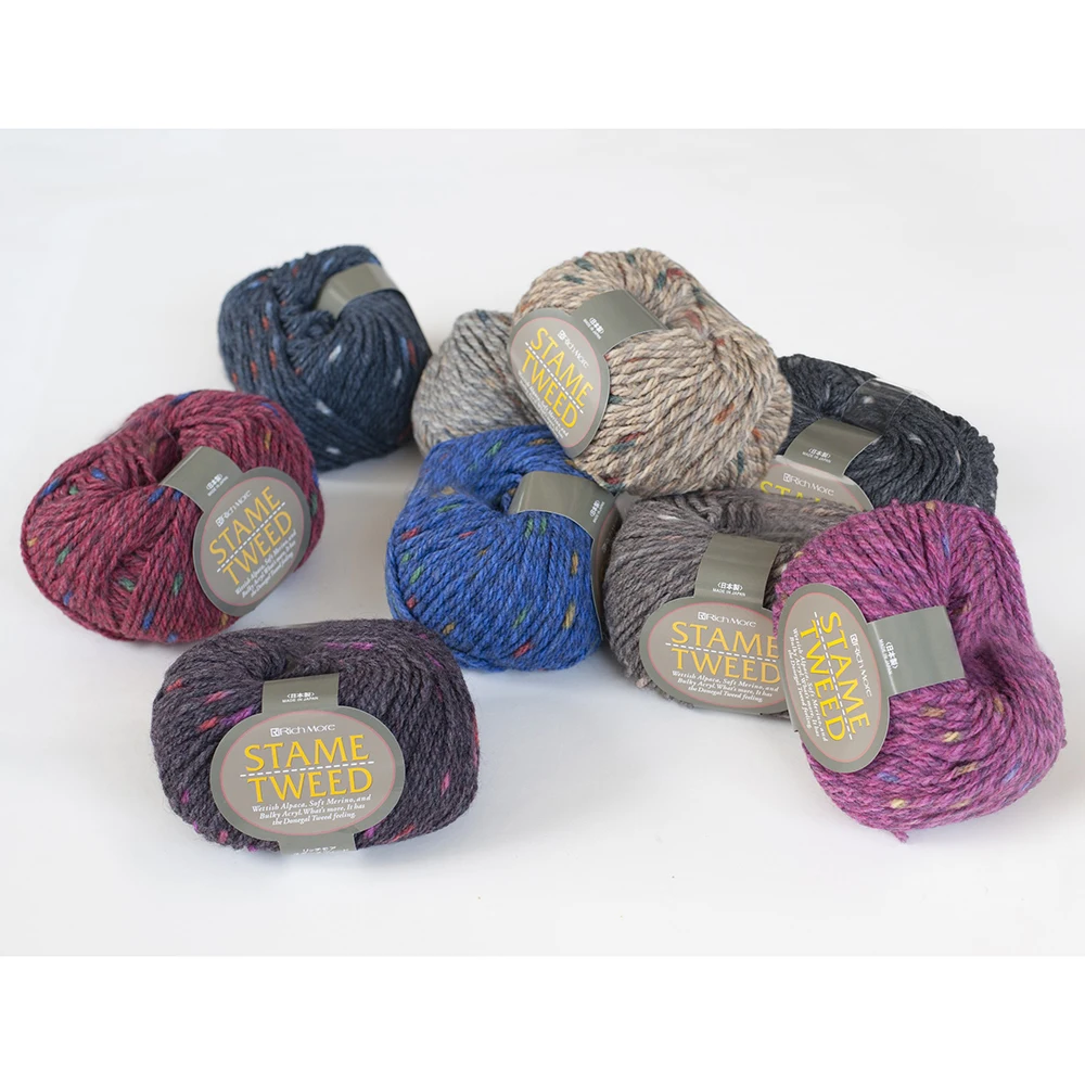 
Japanese Washable Dyed Merino Handicraft Knitting Wool Yarn With Various Colors 