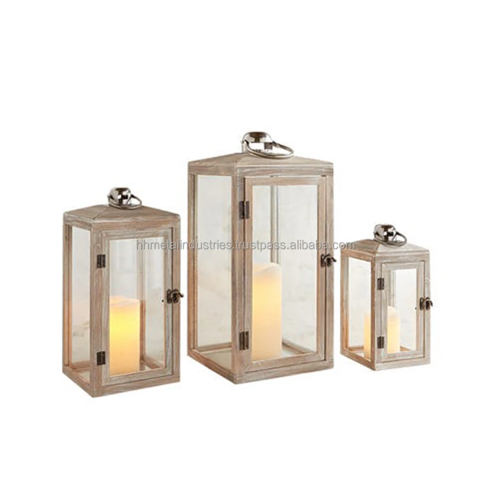 Пара винтажных деревянных стеклянных подсвечников с необработанной текстурой