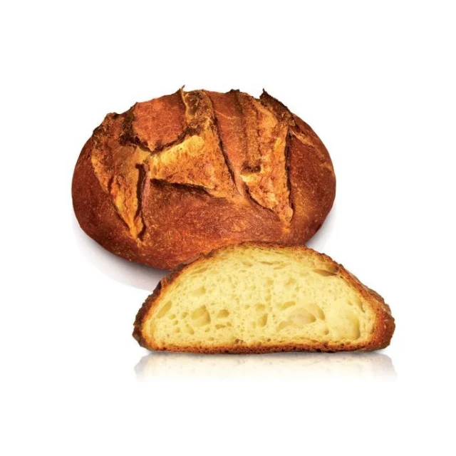 Сделано в Италии, запеченный замороженный хлеб для гурманов, 1 кг, круглая семена пшеницы, хлеб для поставщика