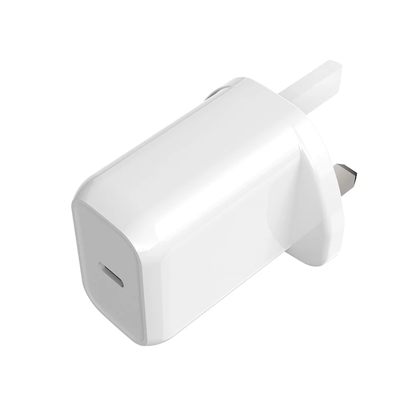 ST611-UK PD 20W usb  type c fast charging phone charger UK portable travel adaptor charger wall charger
