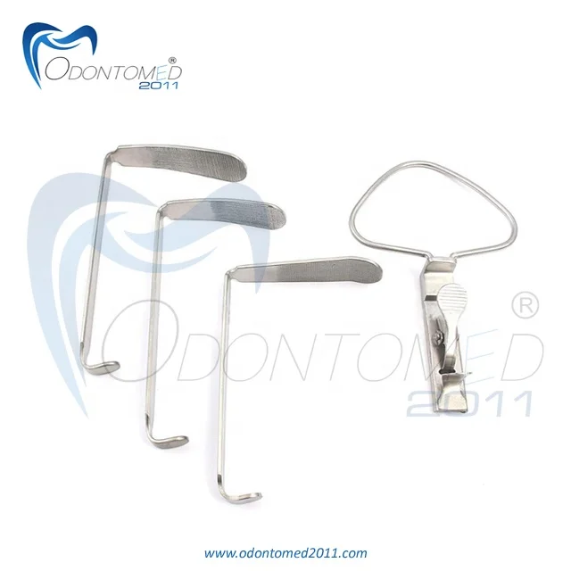 Jennings Whitehead & MCIVOR Mouth Retractors GAG Odontomed All Ce Reusable EVERY Piece PACKED in Nice Poly Bag Manual 2 Years