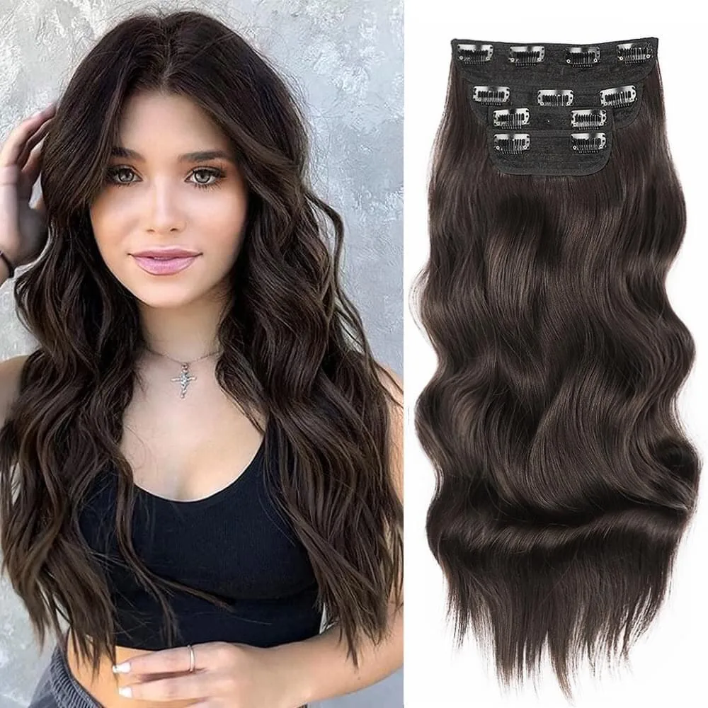 Лучшее качество! Красочные накладные человеческие волосы с зажимом от вьетнамской концепции волос