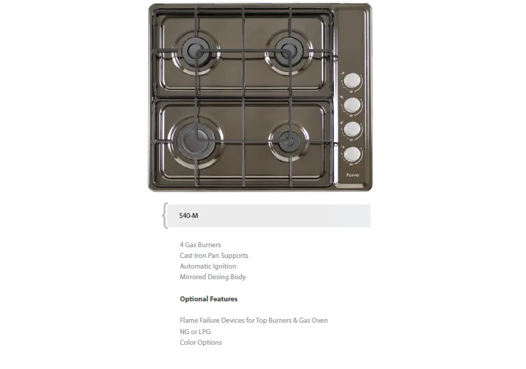 Международные Популярные высококачественные настольные плиты с вариантами горелки и цветными конкурентоспособные цены