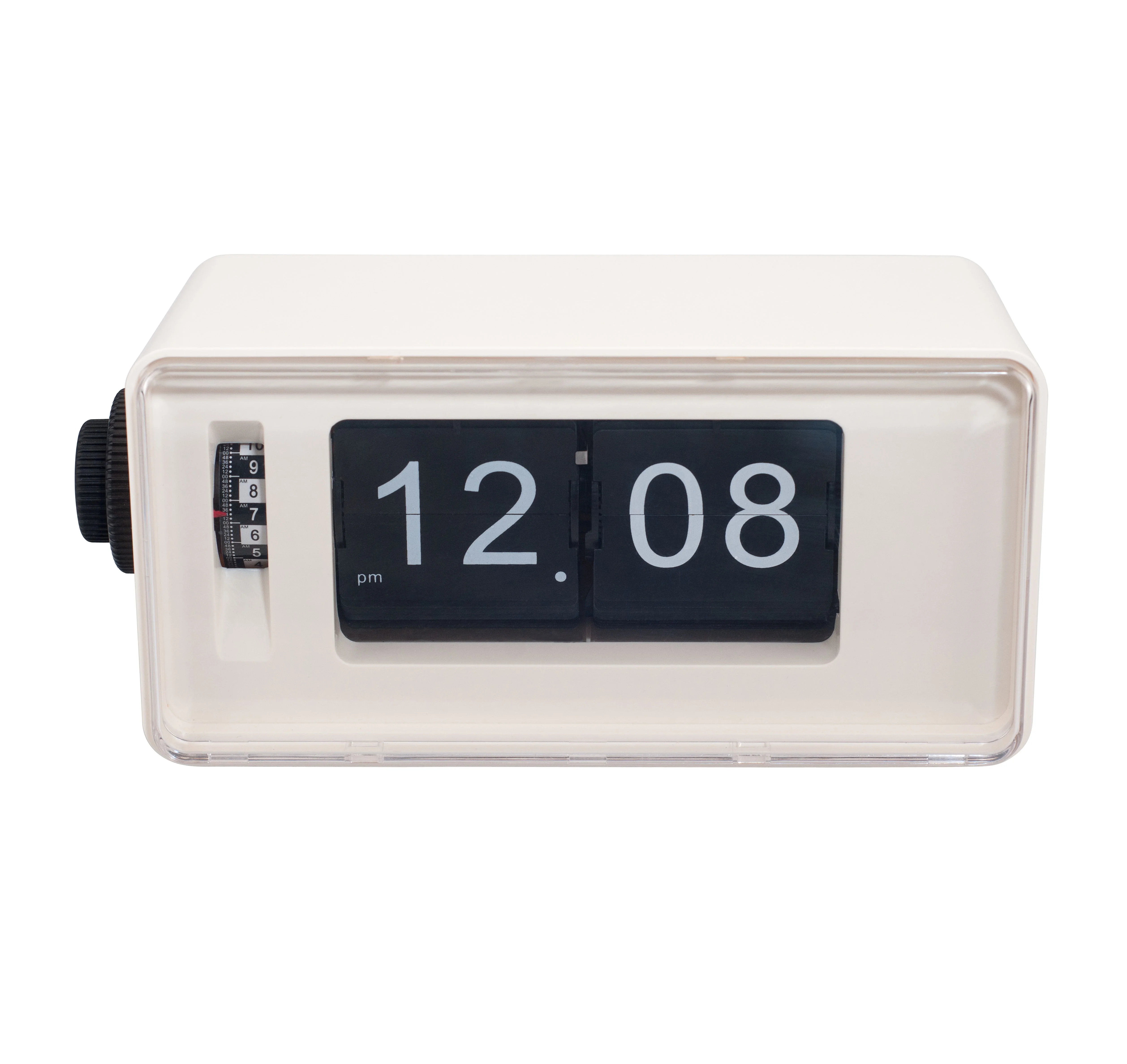 Ретро деревянное радио с откидной часовой радио с будильником