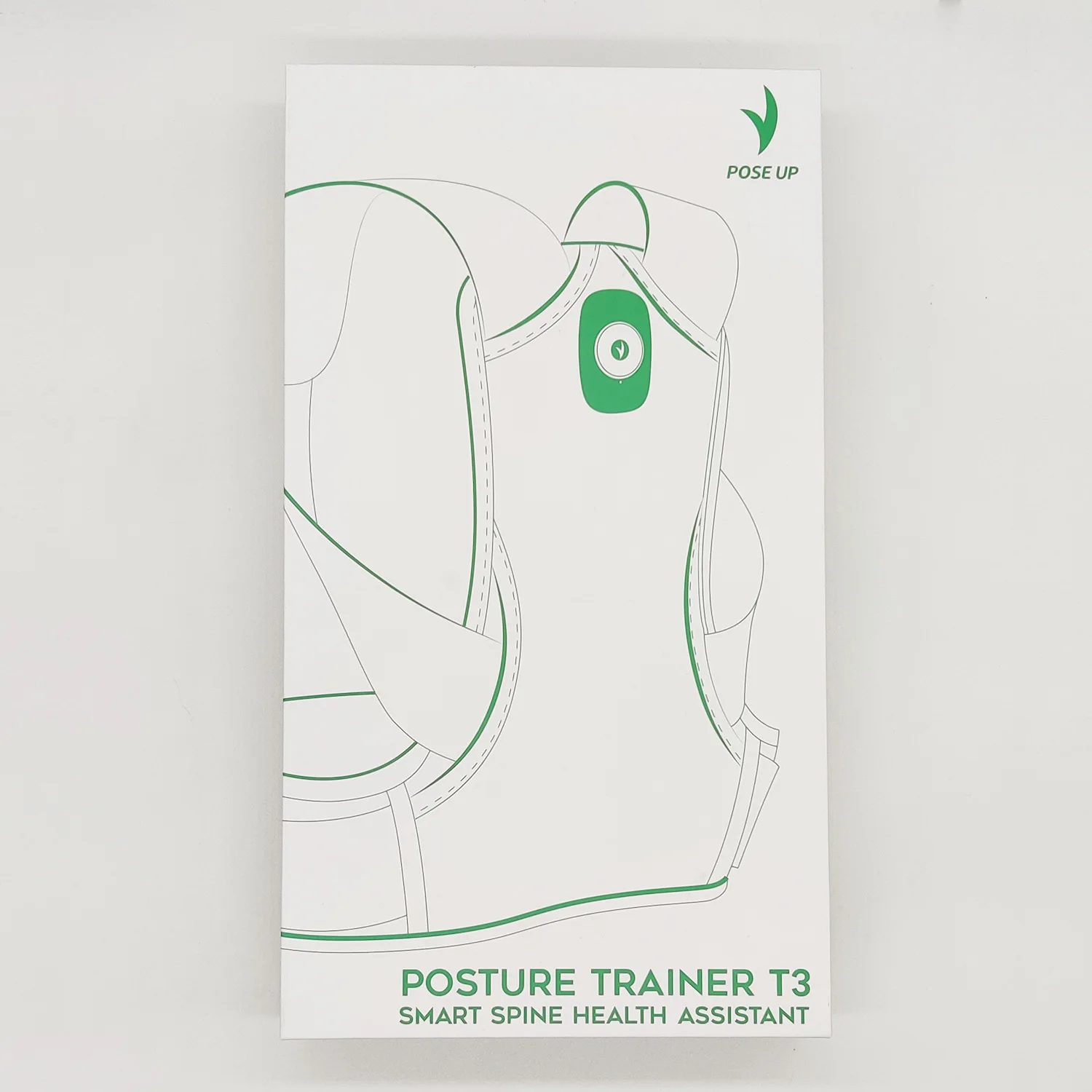 Posture Trainer and Corrector for Back Strapless Discreet  Smartphone intelligent control real-time monitoring