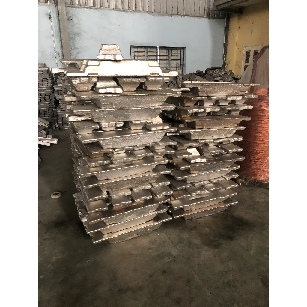 0.1% Max Zn 0.1% Max Ti Alloy 550C Melting Point Aluminium 6063 Ingots