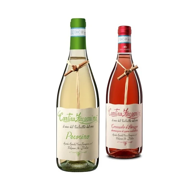 
Vino italiano Сделано в Италии (контакты: + 393485472636) pecorino cerasuolo abruzzo DOC сухое настольное вино 0,75 л zaccagnini tralcetto 