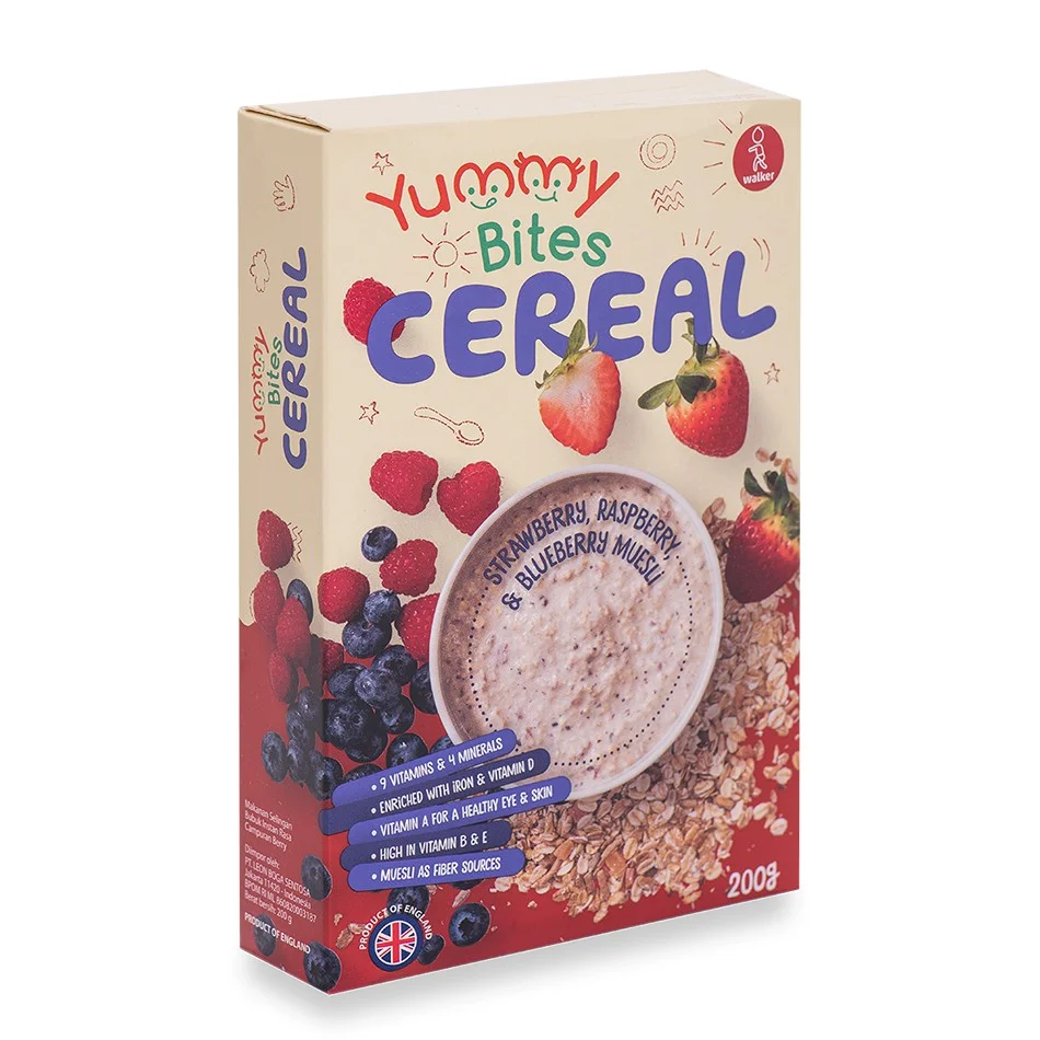 Yummy Bites Cereal Muesli Red Berries 200gr