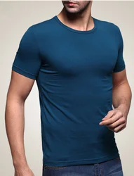 Organic Soft and Comfortable Cotton Exportable &  High Quality  O-neck T-shirt for Bangladesh Wholesale Cheap Price