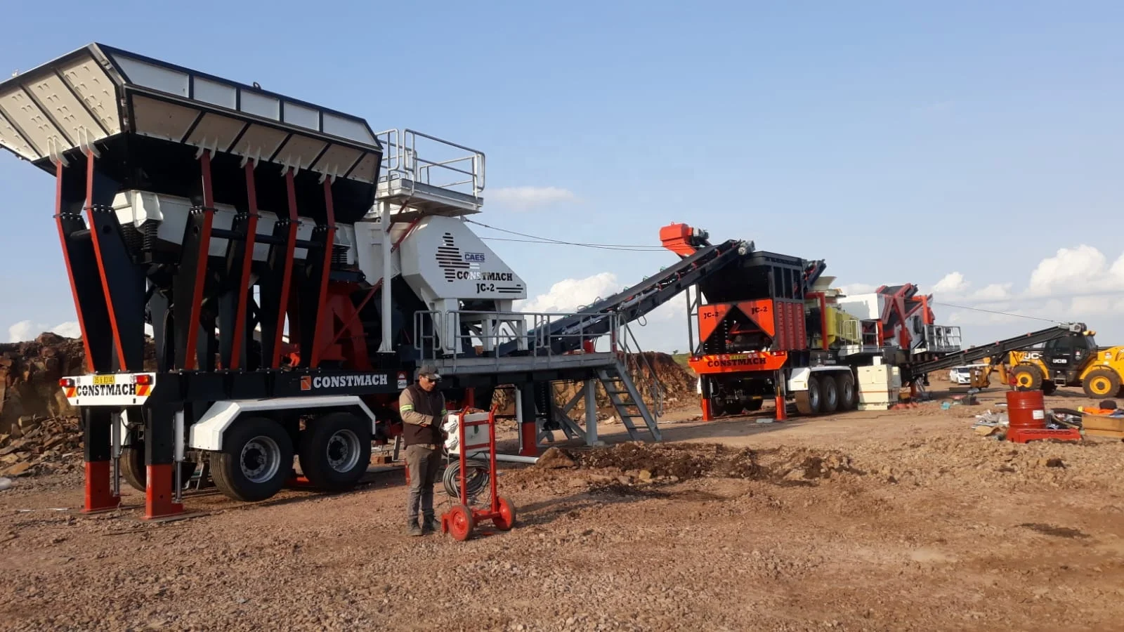 120-150 tph JC-2 MOBILE HARD STONE CRUSHING PLANT, BEST PRICE !