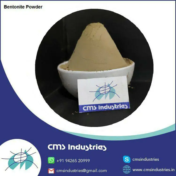 Indian Pure Pond Sealing Bentonite Powder