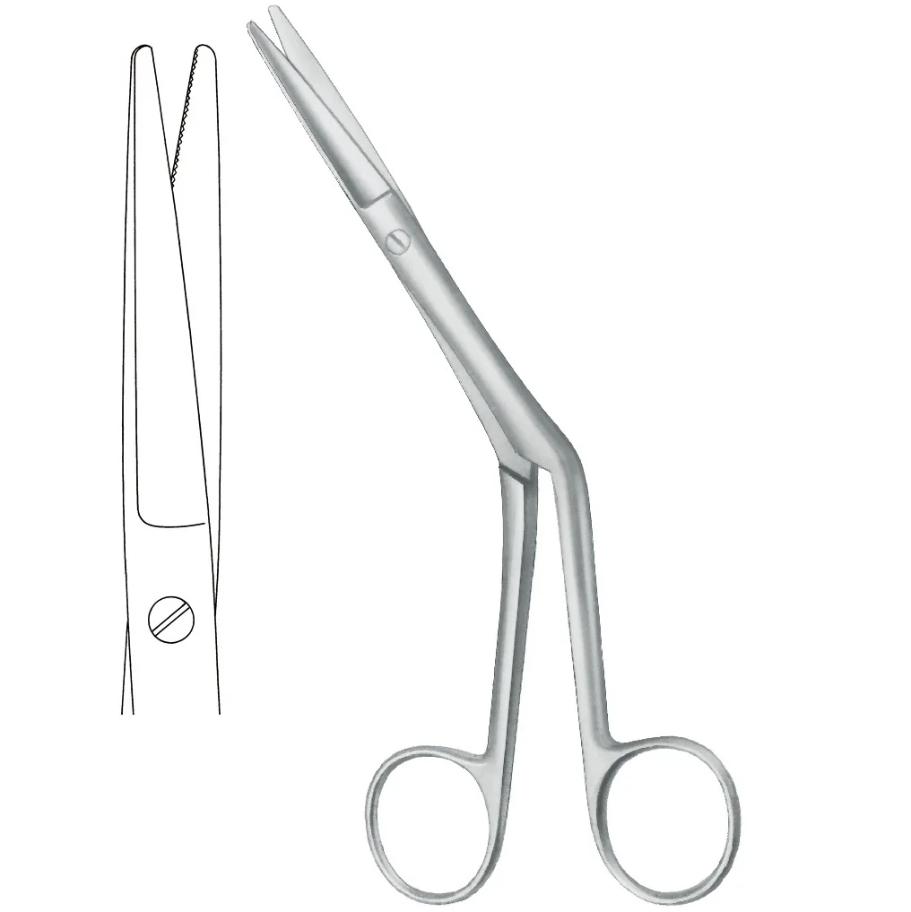 Top Quality Heymann Nasal Turbinectomy Scissors Stainless Steel Surgical ENT instruments