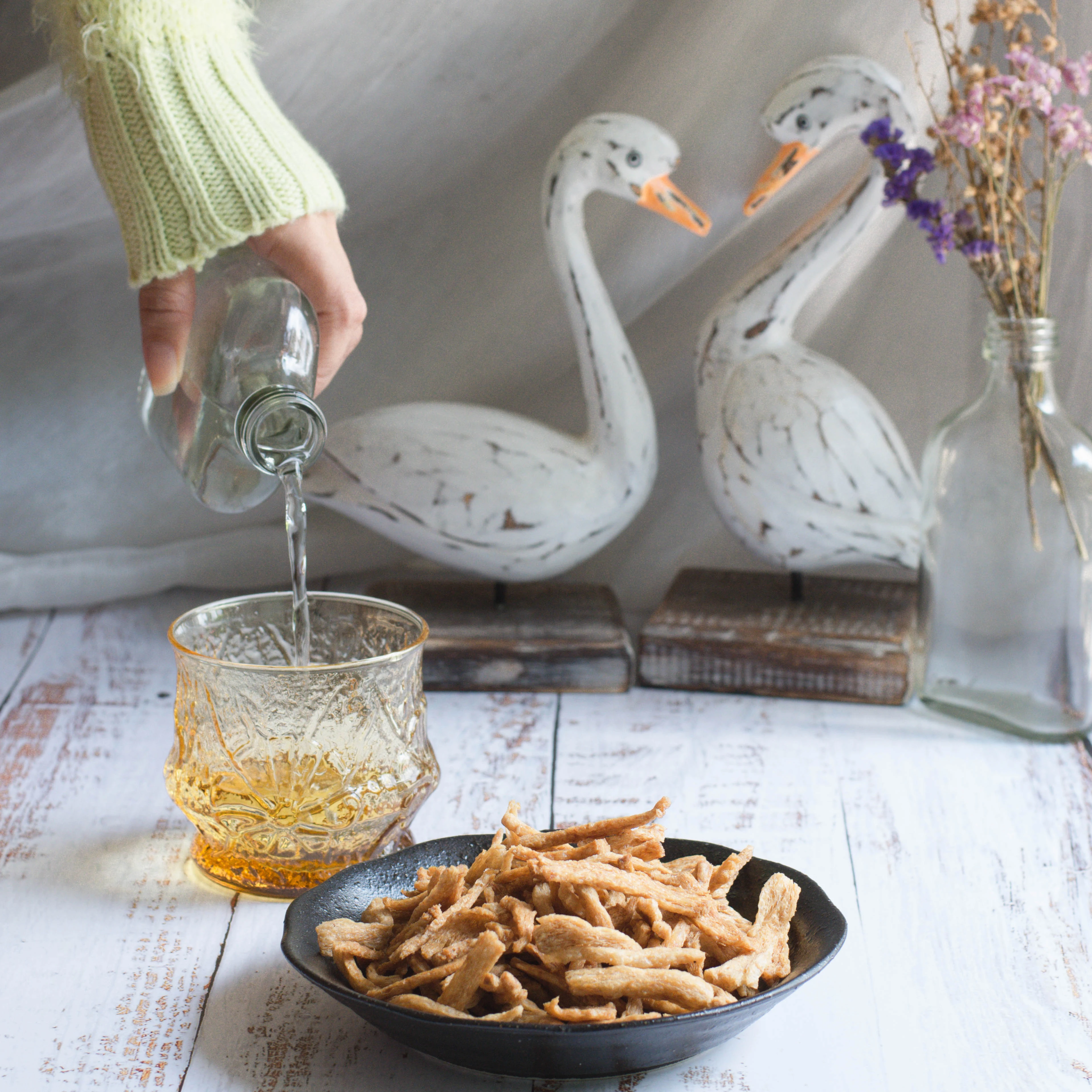 Snack Soy Protein Crisps Classic Truffle Flavor Vegan Snack High Quality Healthy Vegetable Snacks