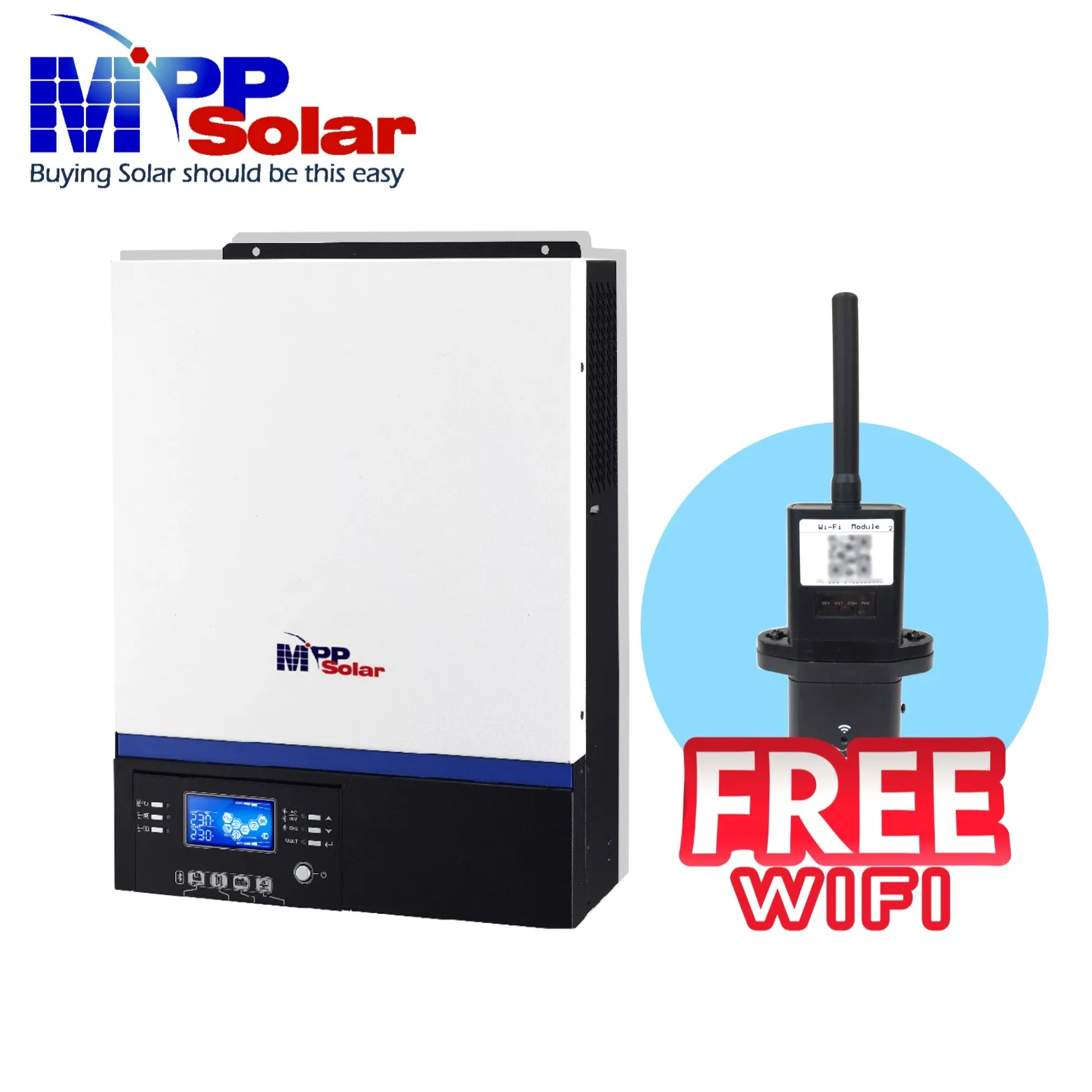 PIP5048GK 5000 Вт 48 В 230 MPP солнечный инвертор высокий PV вход 500 80A MPT солнечное зарядное устройство без батареи поддержка чистой синусоидальной волны