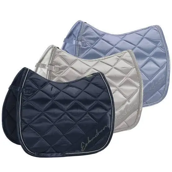
Numnah Horse Saddle Pad With Matching Fly Veil bell boot Set/Offer Cotton Quilted Saddle Pad/Cloth Various Colours 2 Sizes 